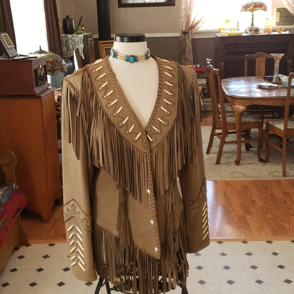 Arella Western Leather Jacket